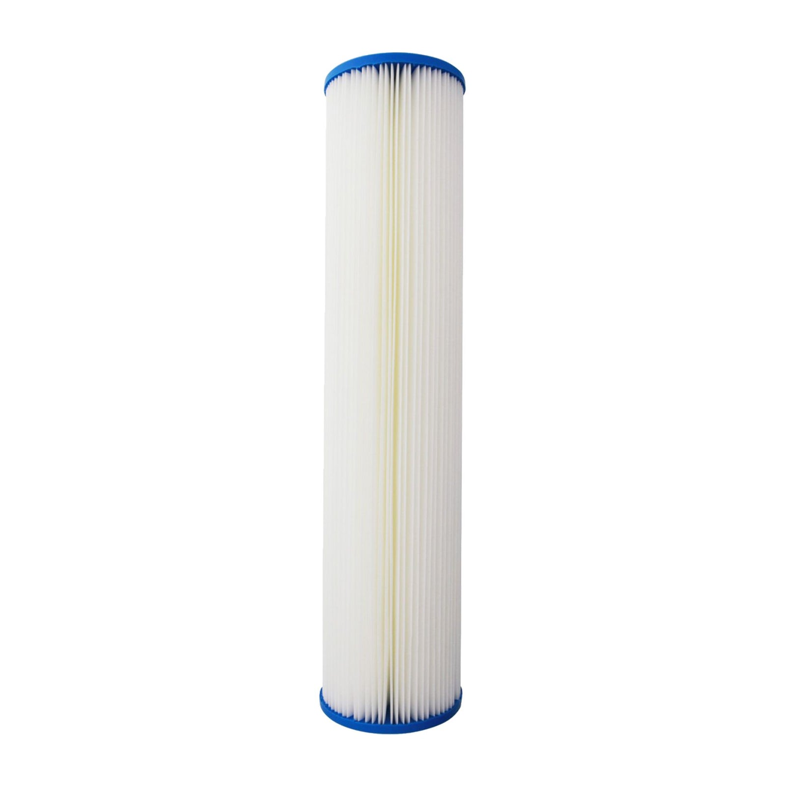 20 inch x 4.5 inch Pleated Sediment Water Filter by Tier1 (1 Micron) - DiscountFilterStore.com