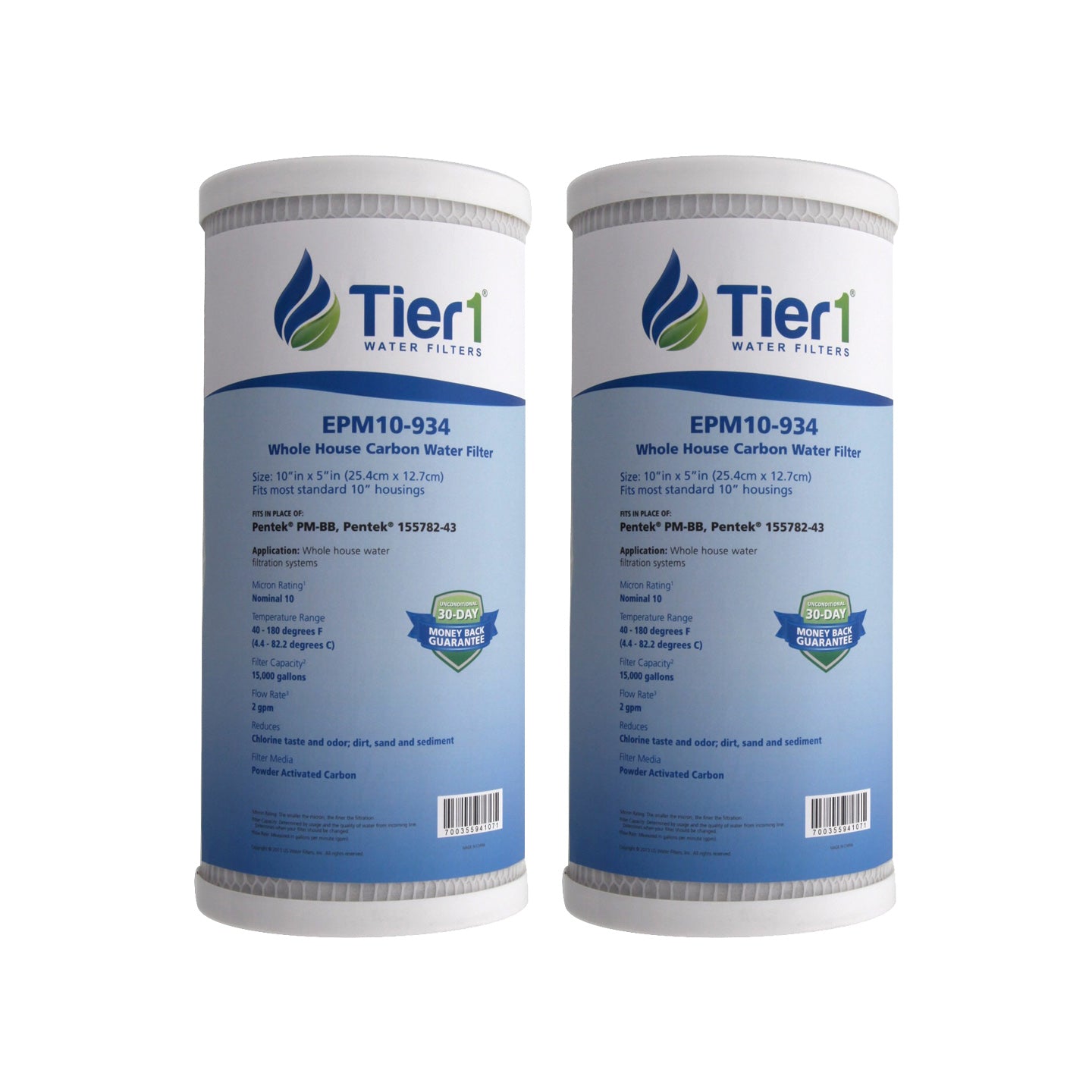 EPM-BB Pentek Comparable Whole House Water Filter by Tier1 - DiscountFilterStore.com