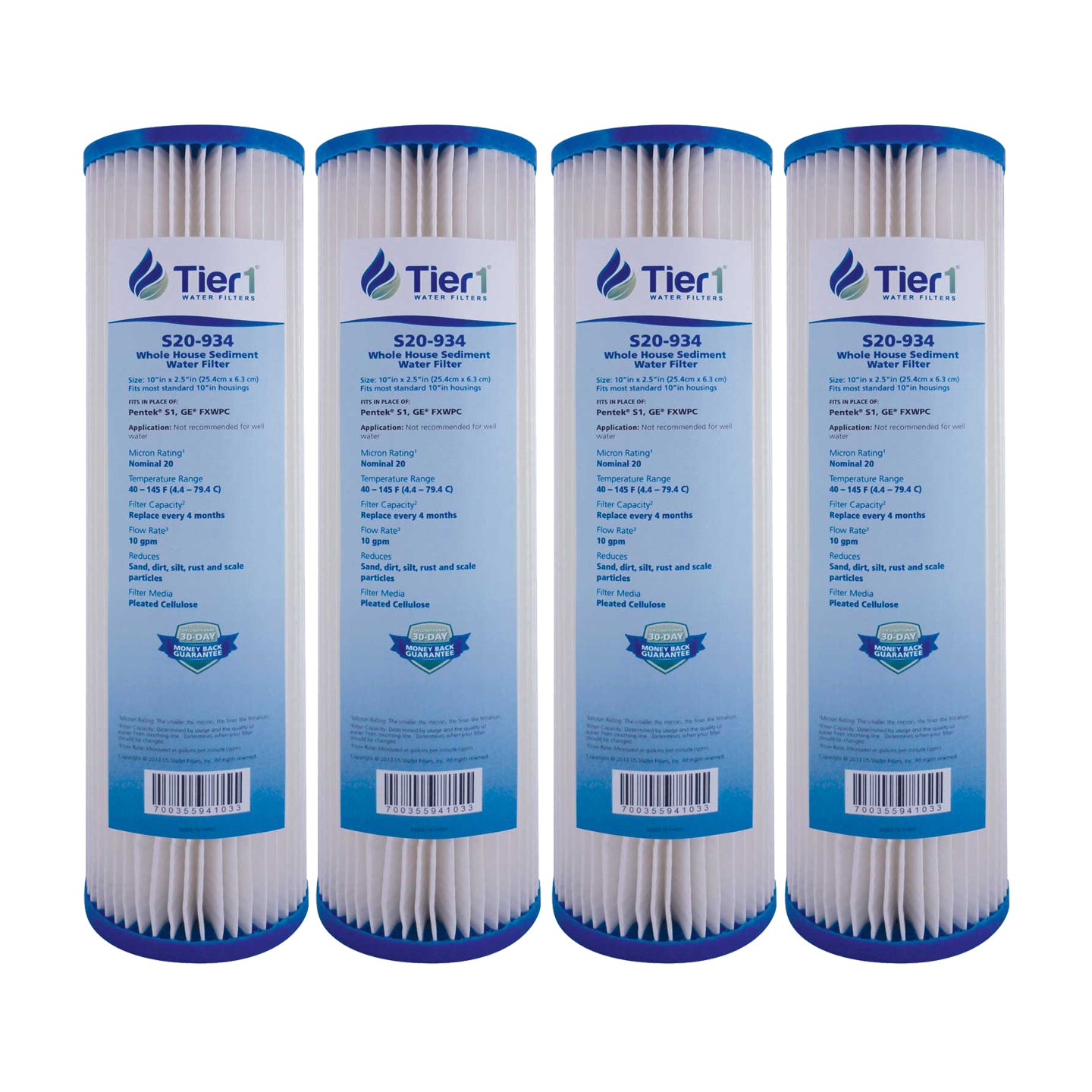 S1 Pentek Comparable Whole House Water Filter by Tier1 - DiscountFilterStore.com