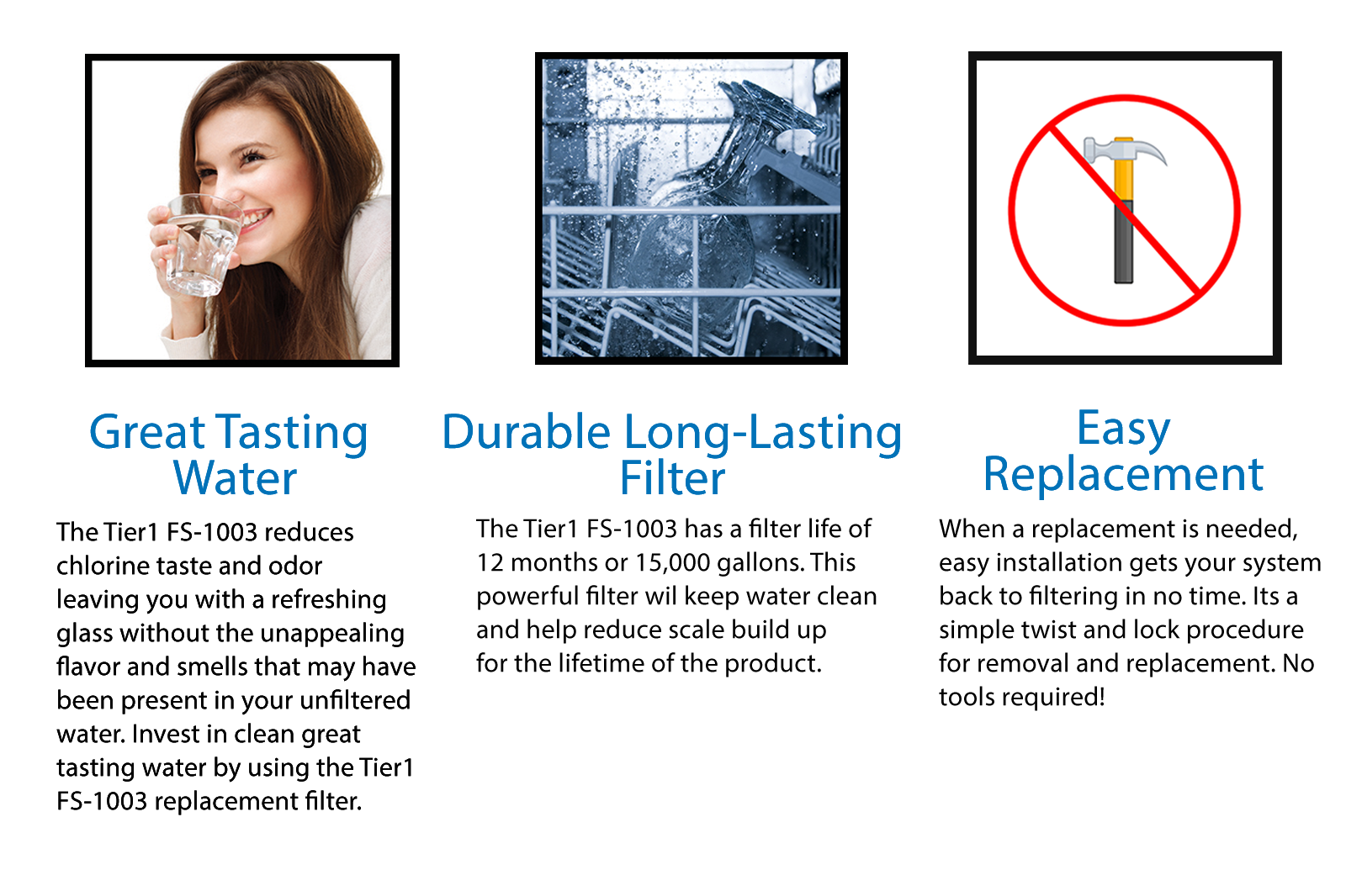 Everpure EV9720-06 Comparable Food Service Replacement Filter by Tier1 - DiscountFilterStore.com