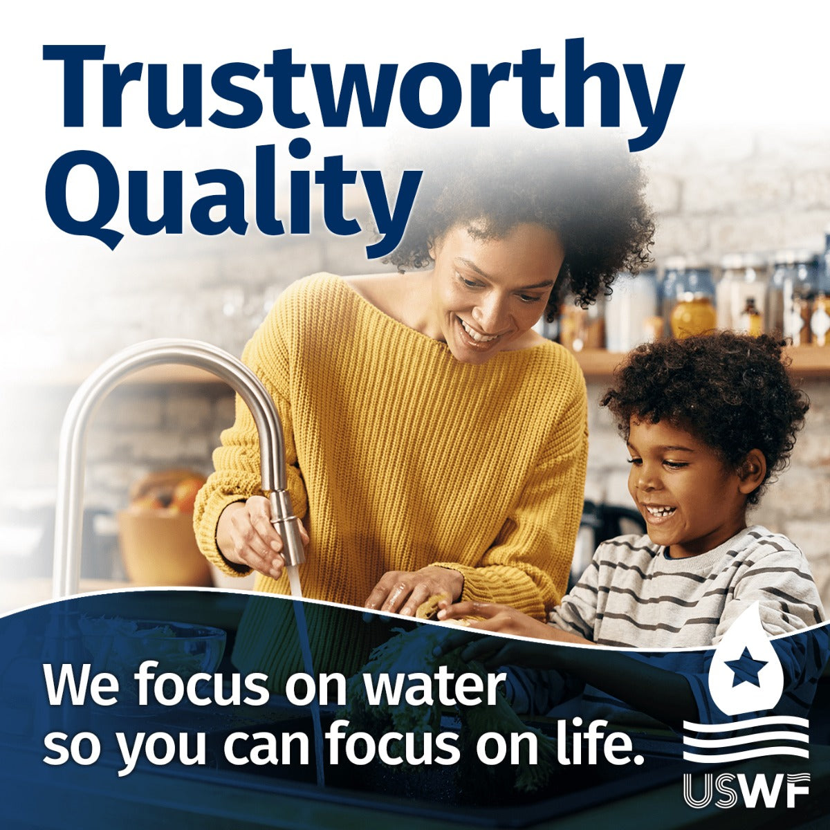 MSWF GE Comparable SmartWater Filter Replacement By USWF - DiscountFilterStore.com