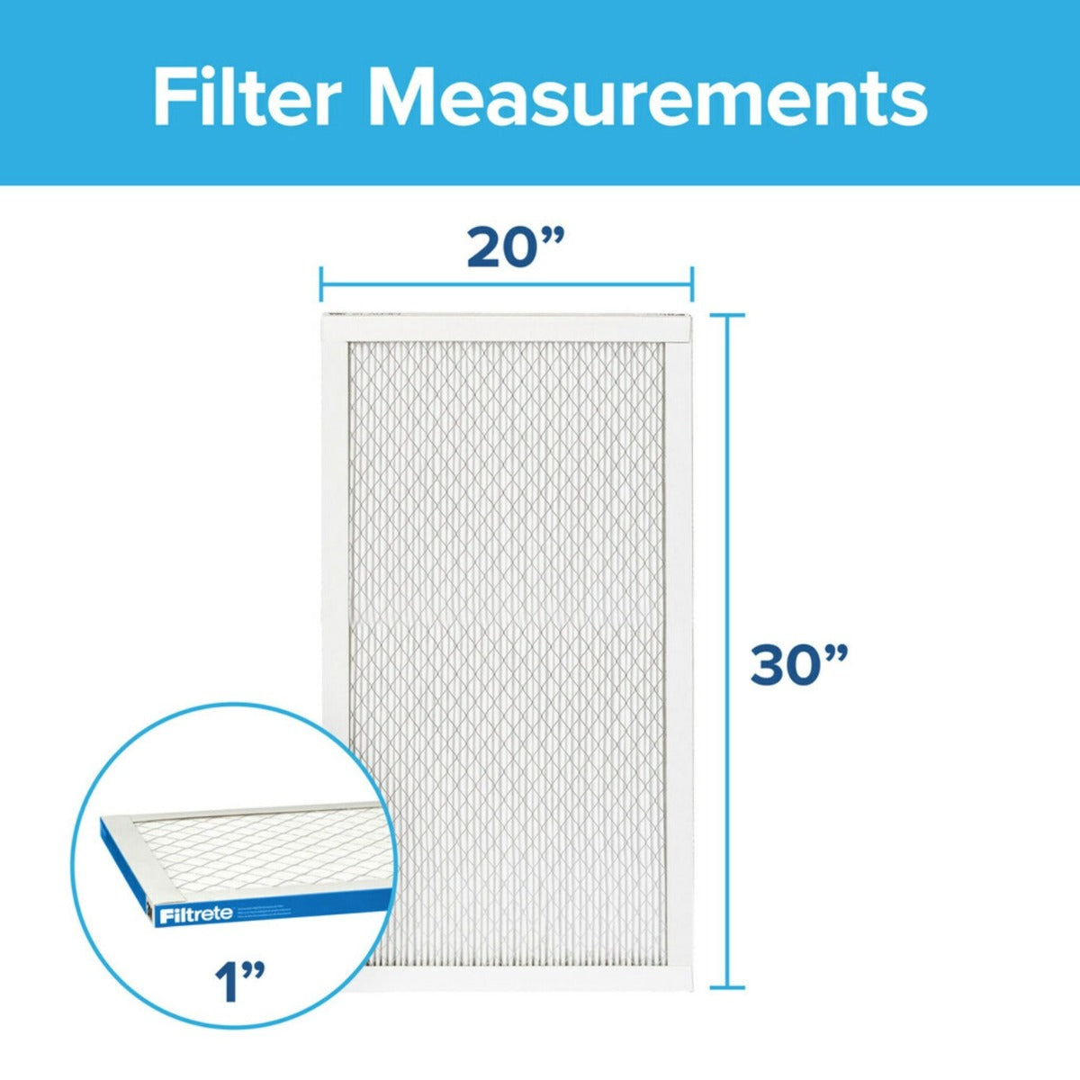 3M Filtrete 1900 Ultimate Allergen, Bacteria & Virus Air Filter - 20x30x1 - DiscountFilterStore.com