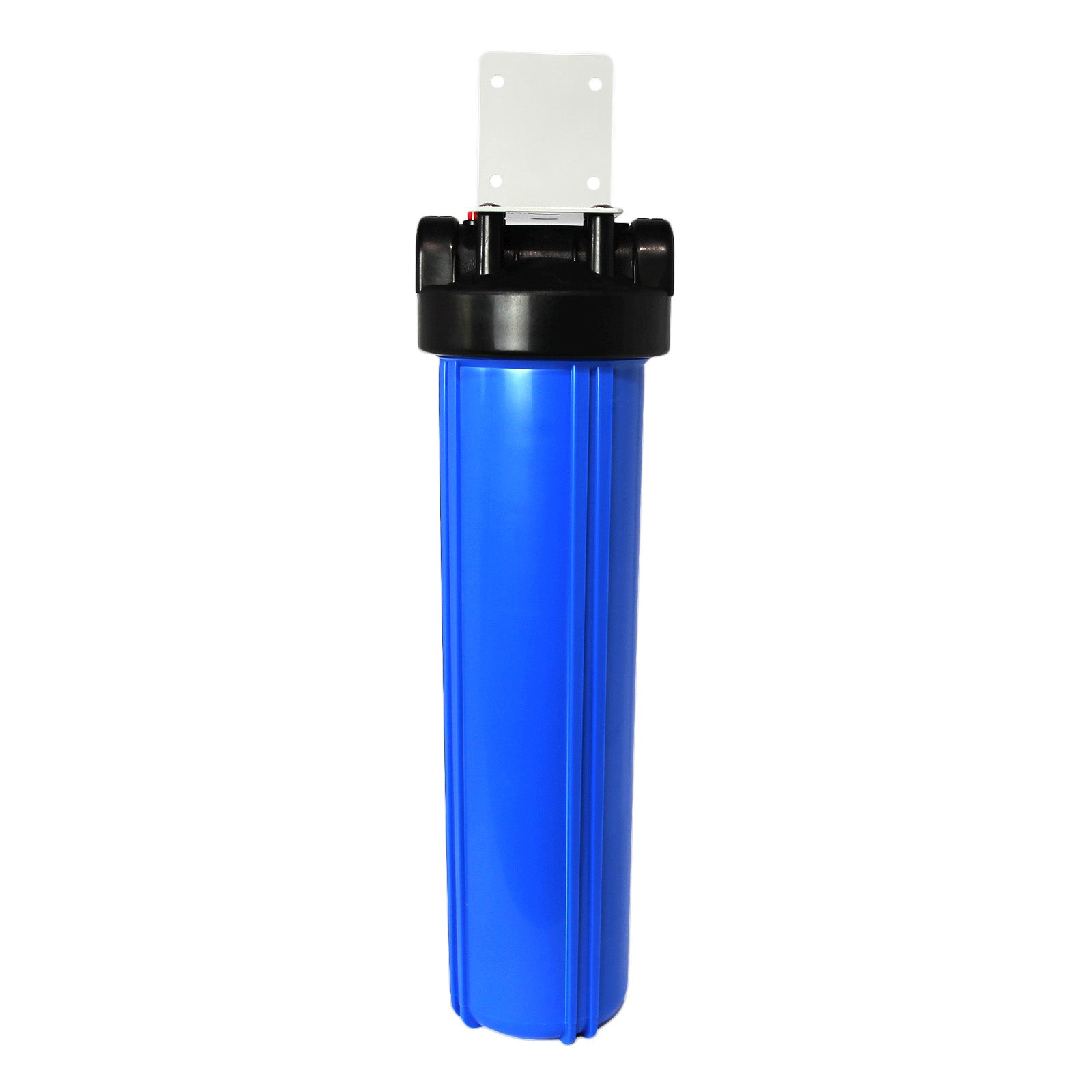 USWF Big Blue 4.5"x20" Heavy Duty Whole House Filter Housing, 1" NPT Inlet/Outlet Includes Mounting Bracket & Wrench - DiscountFilterStore.com