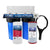 USWF Chloramine Dual 10" 2-Stage Filtration System, Sediment & Chloramine Carbon Block filters, 1" Inlet/Outlet - DiscountFilterStore.com