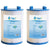 10-5/8 x 7-1/4 Inch Tier1 Brand Replacement Spa Filter For Dimension One Spas