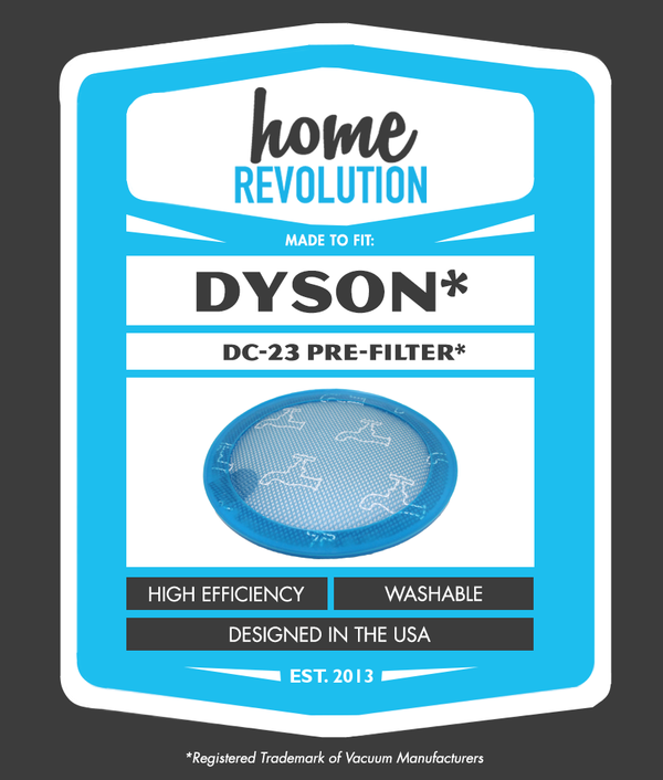 Home Revolution Brand Replacement 102210 Compare to 919777-02, 913788-01, 91977702, and 91378801 Dyson Filters - DiscountFilterStore.com
