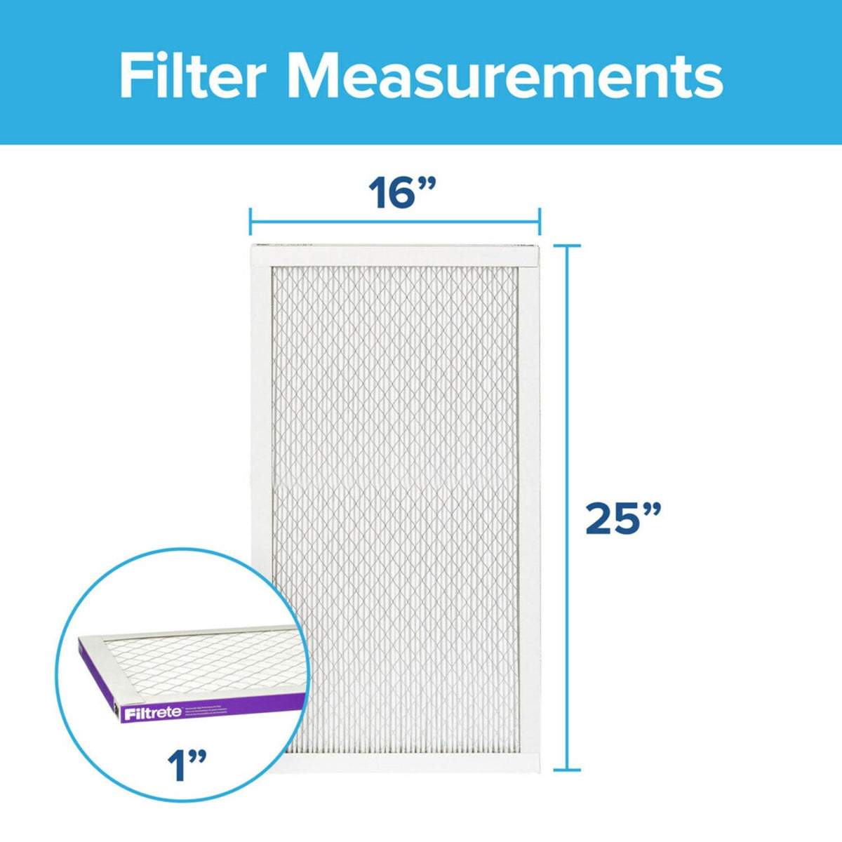 3M Filtrete 1500 Ultra Allergen Reduction Air Filter - 16x25x1 (4-Pack) - DiscountFilterStore.com