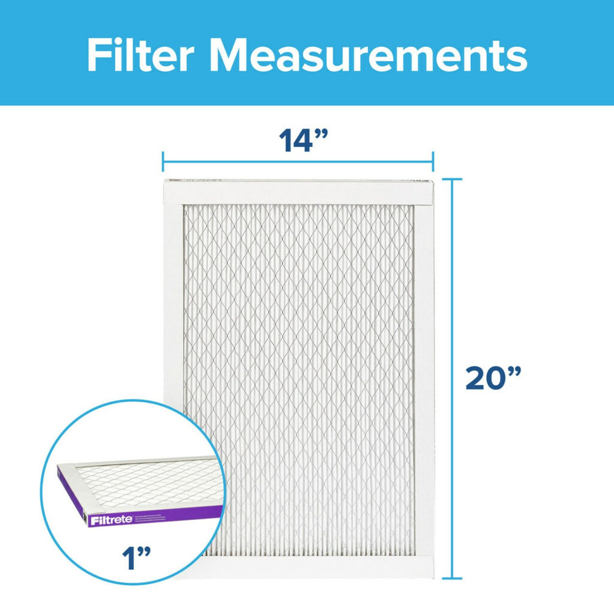 3M Filtrete 1500 Ultra Allergen Reduction Air Filter - 14x20x1 (4-Pack) - DiscountFilterStore.com