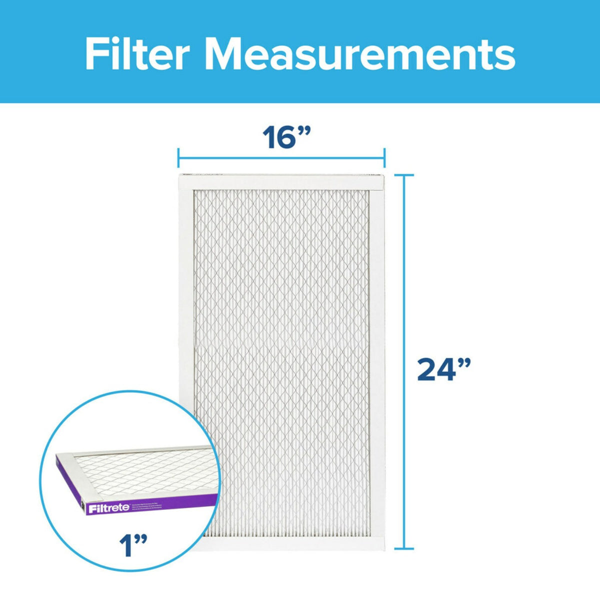 3M Filtrete 1500 Ultra Allergen Reduction Air Filter - 16x24x1 (4-Pack) - DiscountFilterStore.com