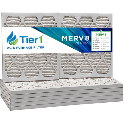 20x30x1 Merv 8 Universal Air Filter By Tier1 (6-Pack) - Air Filters - 75.01 - DiscountFilterStore.com