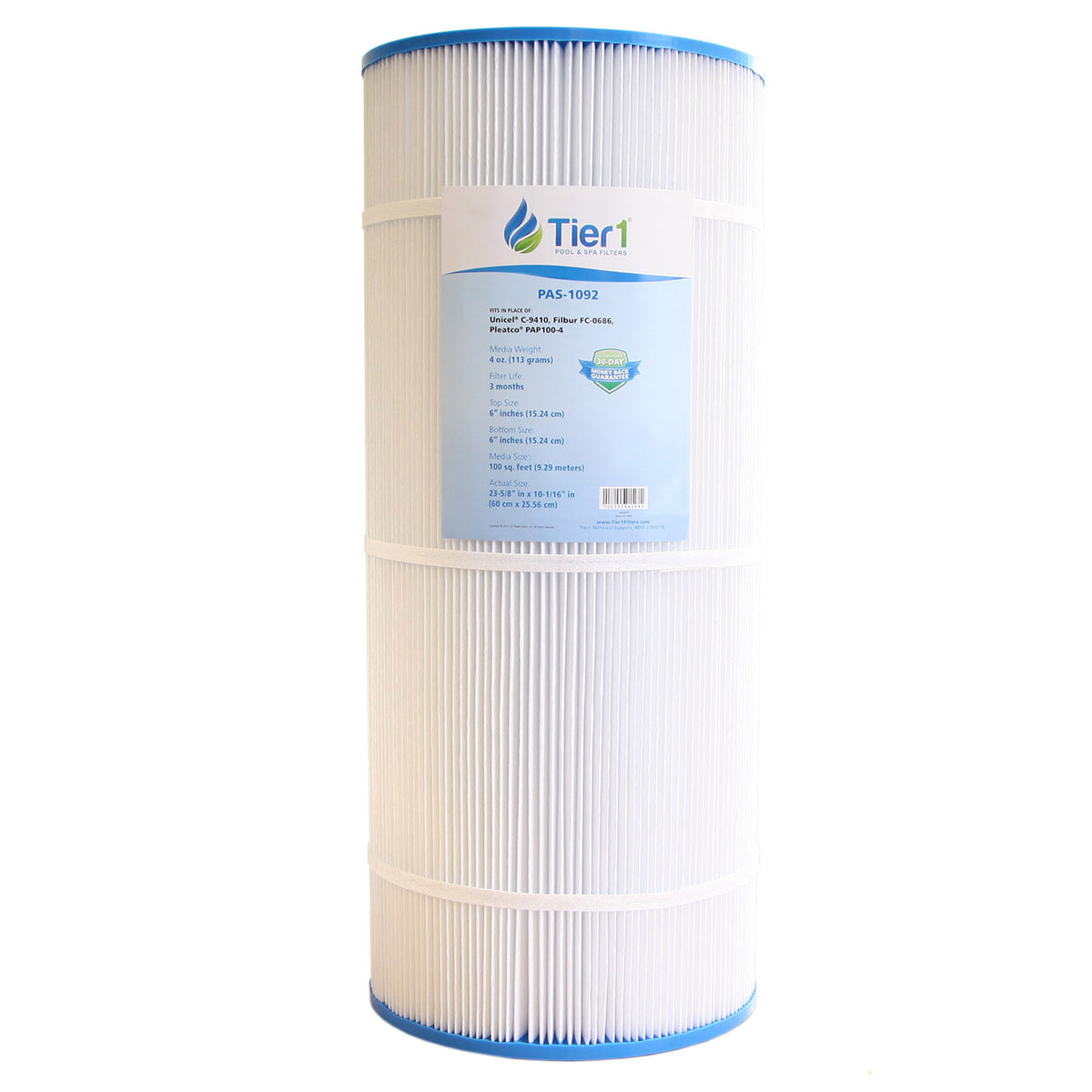 23-5/8 x 10-1/16 Inch Tier1 Brand Replacement For PAP100 And PAP100-4 - DiscountFilterStore.com