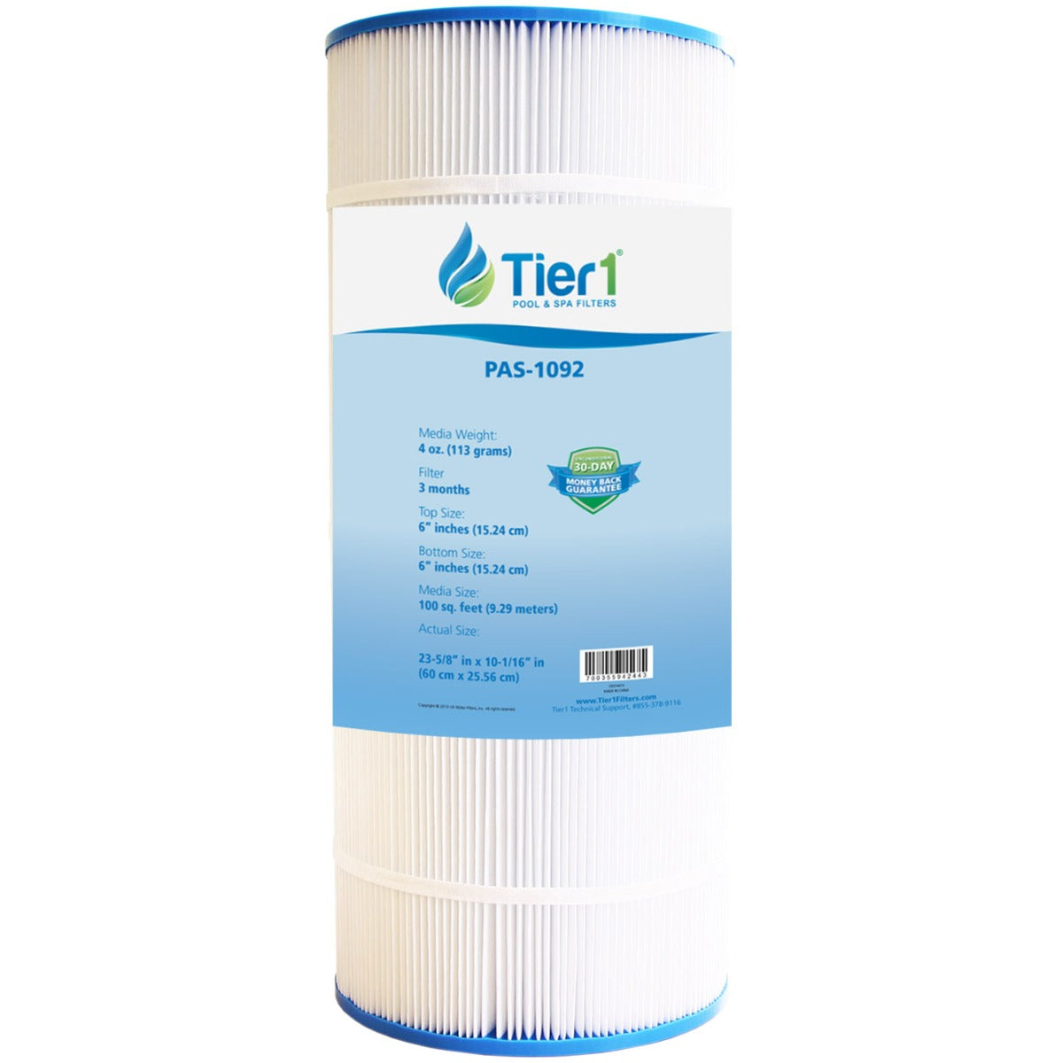 23-5/8 x 10-1/16 Inch Tier1 Brand Replacement For PAP100 And PAP100-4 - DiscountFilterStore.com