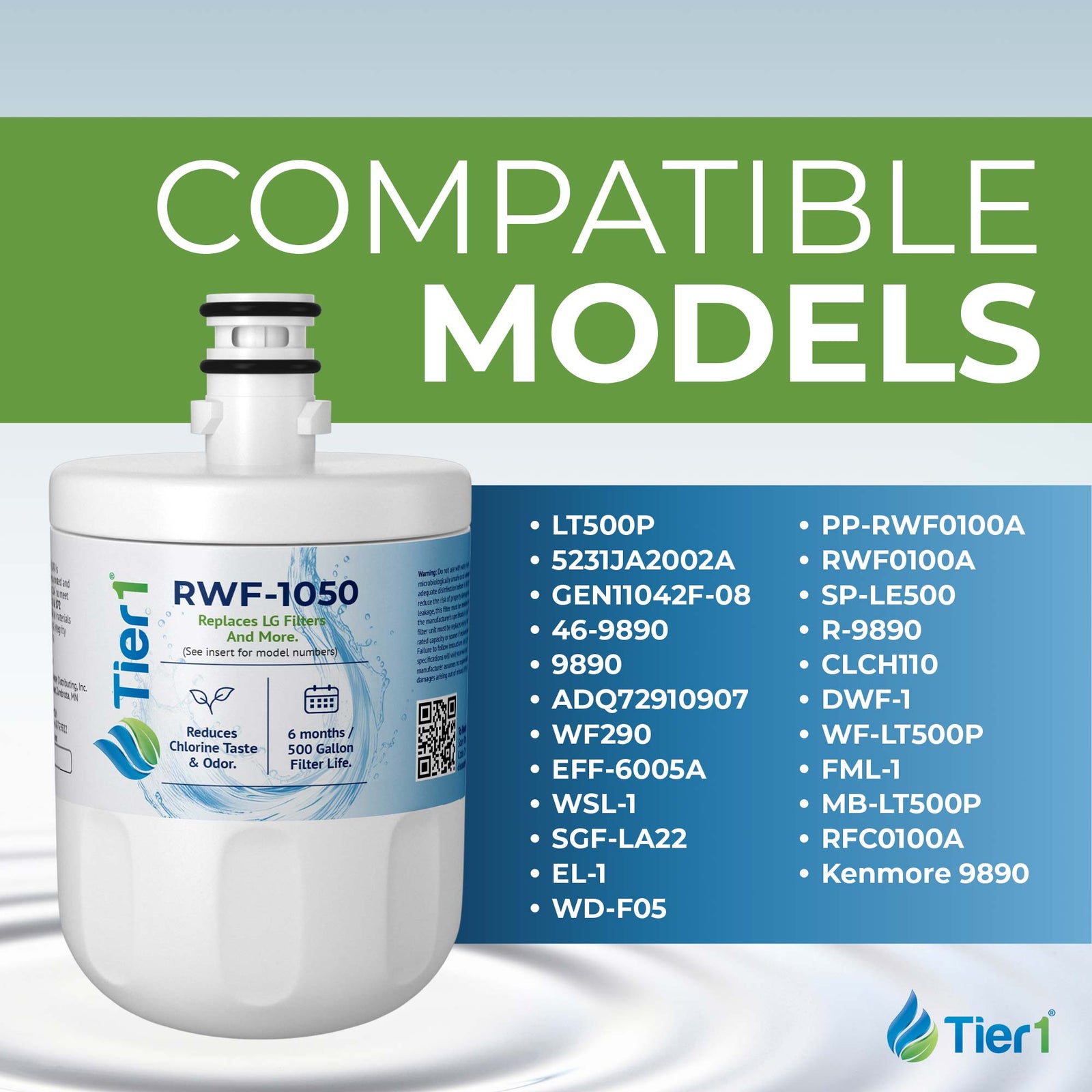 5231JA2002A/LT500P LG Comparable Refrigerator Water Filter Replacement by Tier1 - Refrigerator Filters - 11.59 - DiscountFilterStore.com