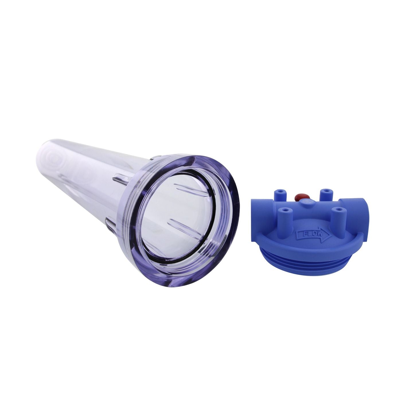 3G-STANDARD-20-CLEAR-PR20 Pentek Whole House 20 inch Filter Housing (Top View Opened)