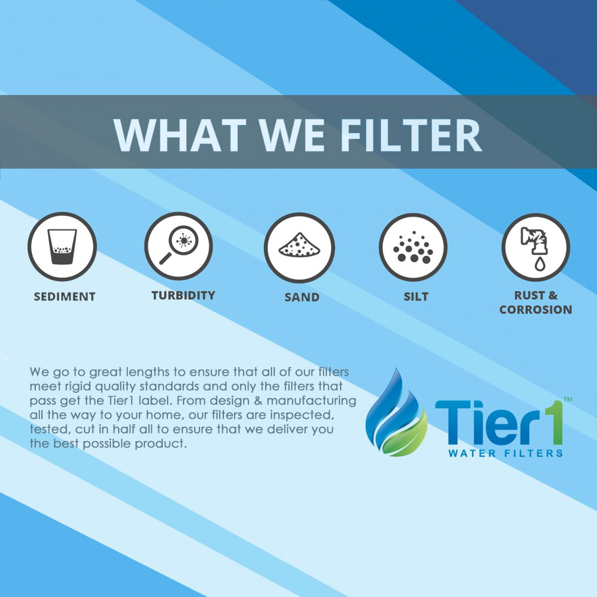 DGD-5005 Pentek Whole House Filter Replacement Cartridge by Tier1 - DiscountFilterStore.com