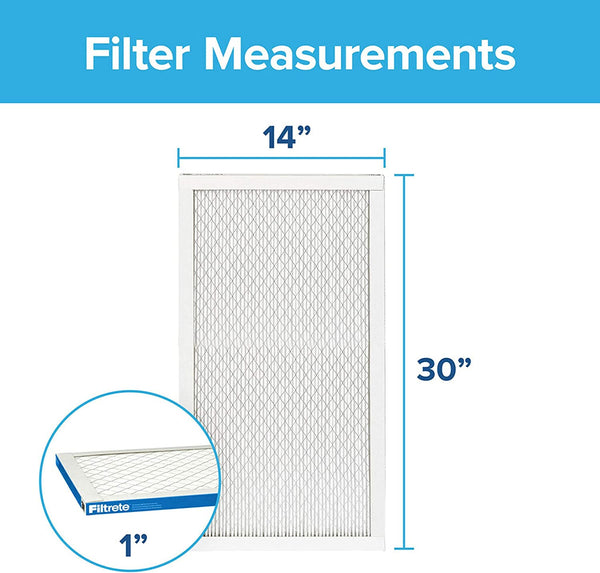 3M Filtrete 1900 Ultimate Allergen, Bacteria & Virus Air Filter - 14x30x1 (4-Pack) - Air Filters - 106.6 - DiscountFilterStore.com