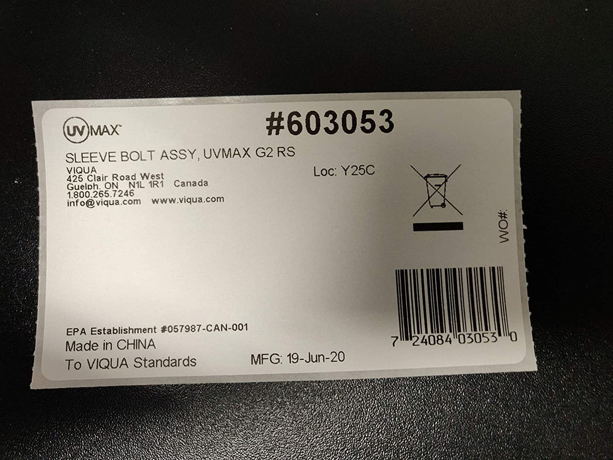 603053 Viqua Bottom Sleeve Bolt - DiscountFilterStore.com