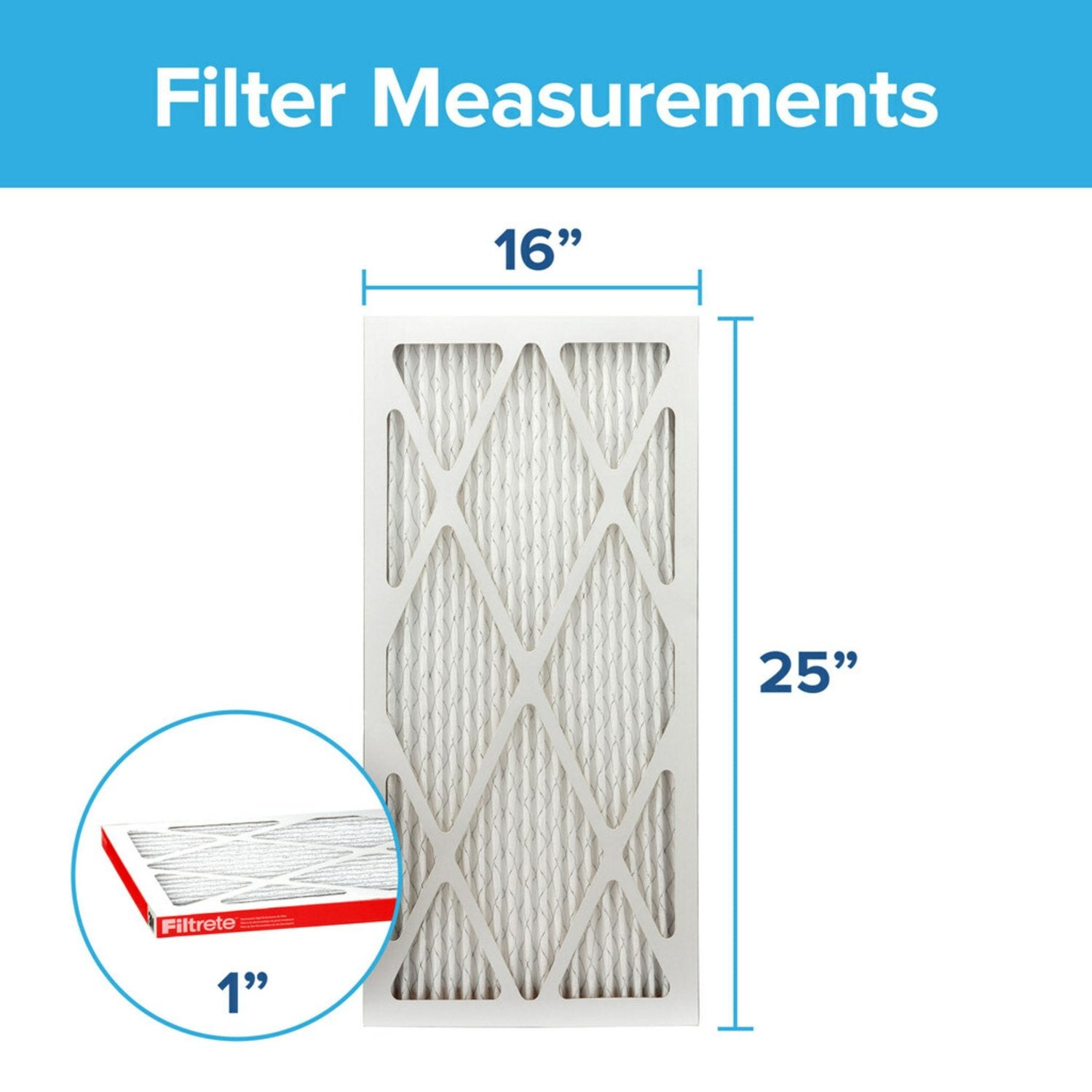 3M Filtrete 1000 Micro Allergen & Dust Defense Filter - 16x25x1 (4-Pack) - DiscountFilterStore.com