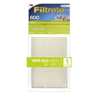 3M Filtrete 600 Dust & Pollen Reduction Air Filter - 16x25x1 - Air Filters - 35.99 - DiscountFilterStore.com