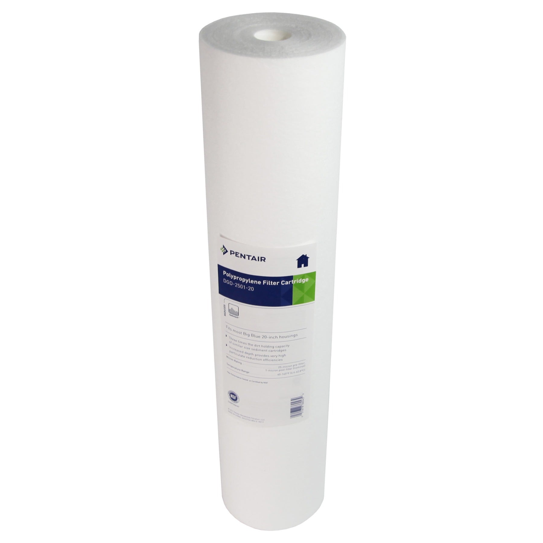DGD-2501-20 Pentek Whole House Replacement Sediment Filter Cartridge