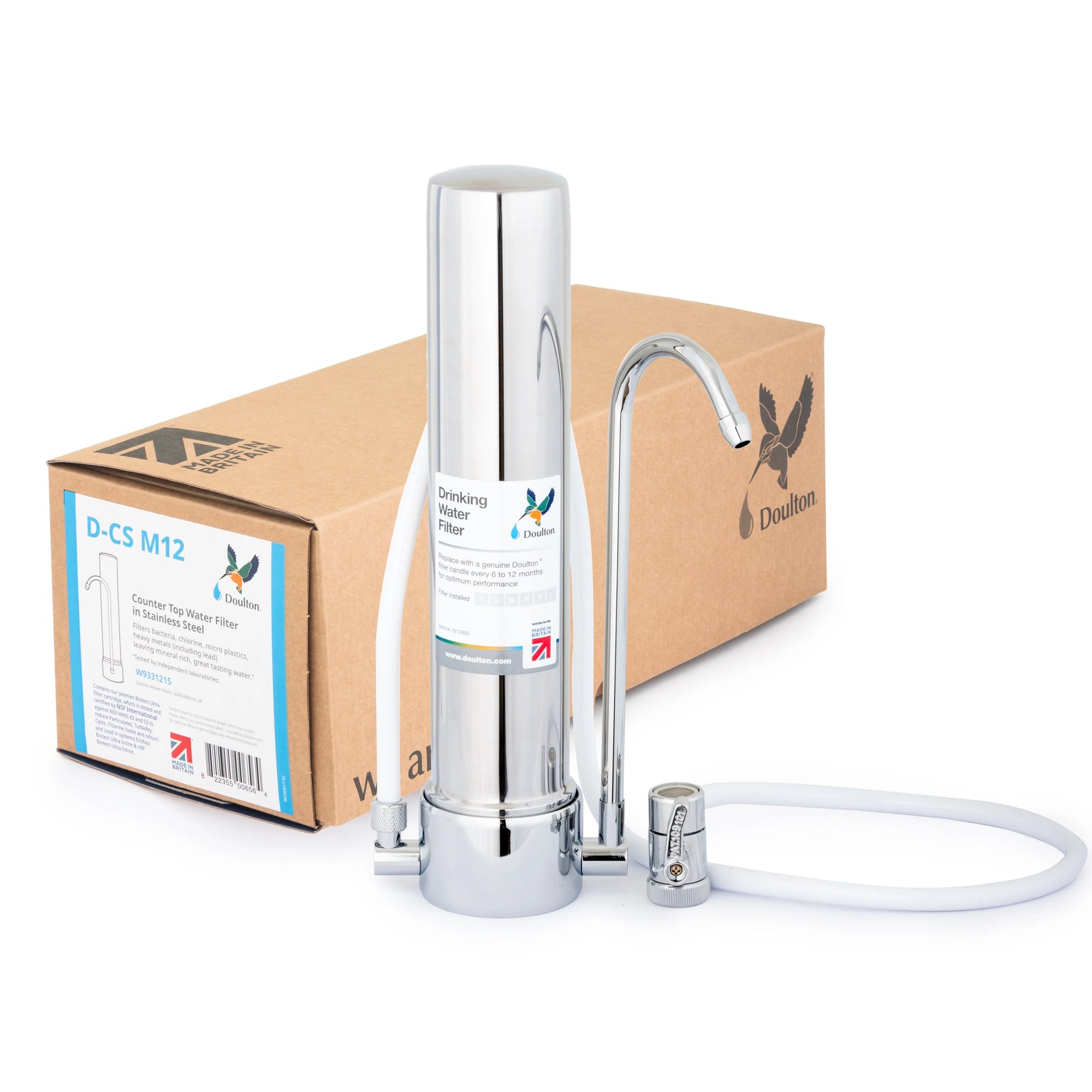 Doulton W9331215 Countertop Water Filter System with Biotect Ultra®