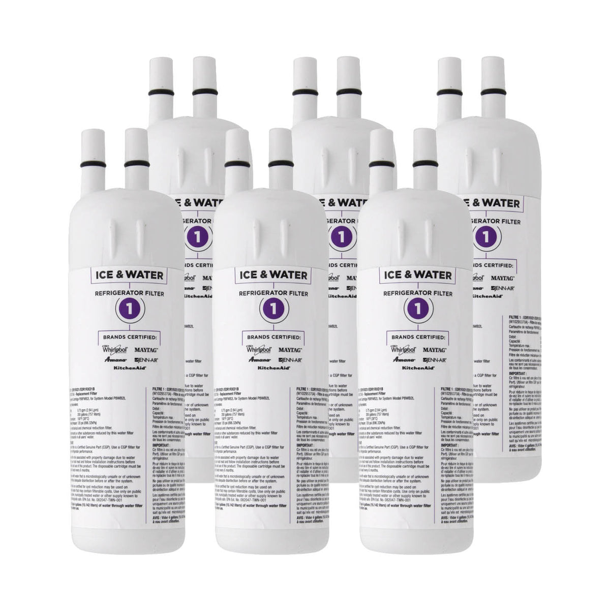 Whirlpool W10295370A is now EveryDrop EDR1RXD1 (Filter 1) Ice and Water Refrigerator Filter - DiscountFilterStore.com