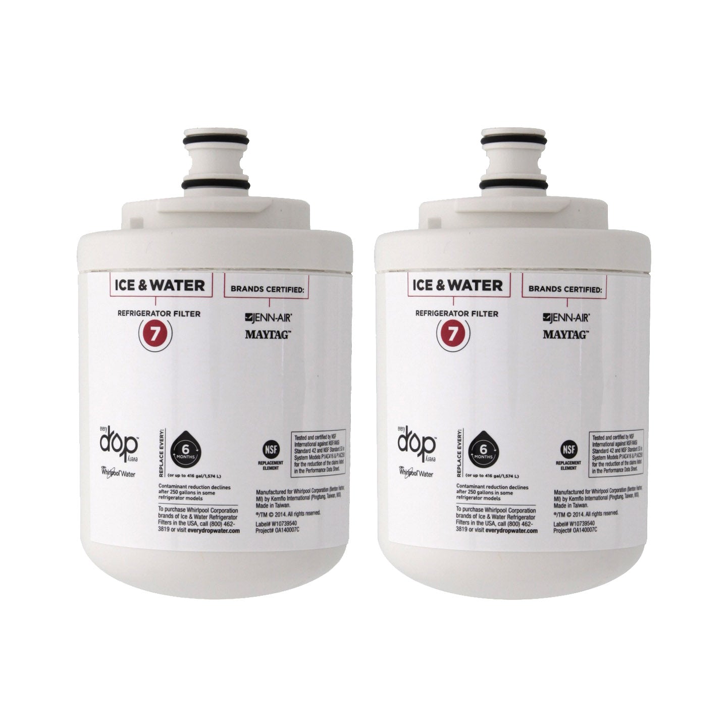 Maytag UKF7003 is now EveryDrop EDR7D1 (Filter 7) Ice and Water Refrigerator Filter - Refrigerator Filters - 61.99 - DiscountFilterStore.com