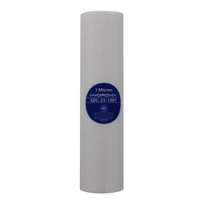 SDC-25-1001 Hydronix Sediment Water Filter Cartridge - Whole House Cartridges - 8.99 - DiscountFilterStore.com