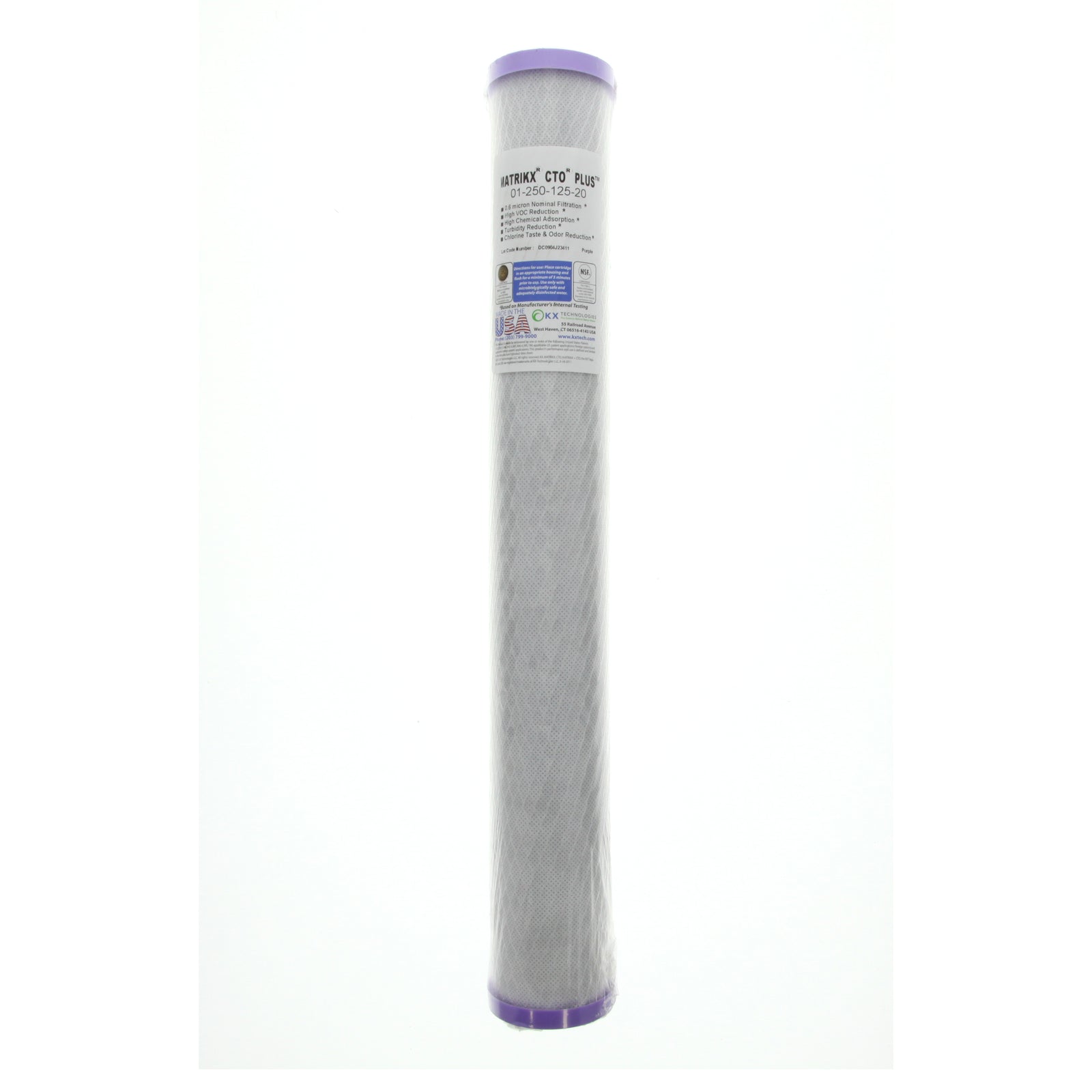 MATRIKX-1-20 KX Technologies MatrikX Whole House Filter Replacement Cartridge