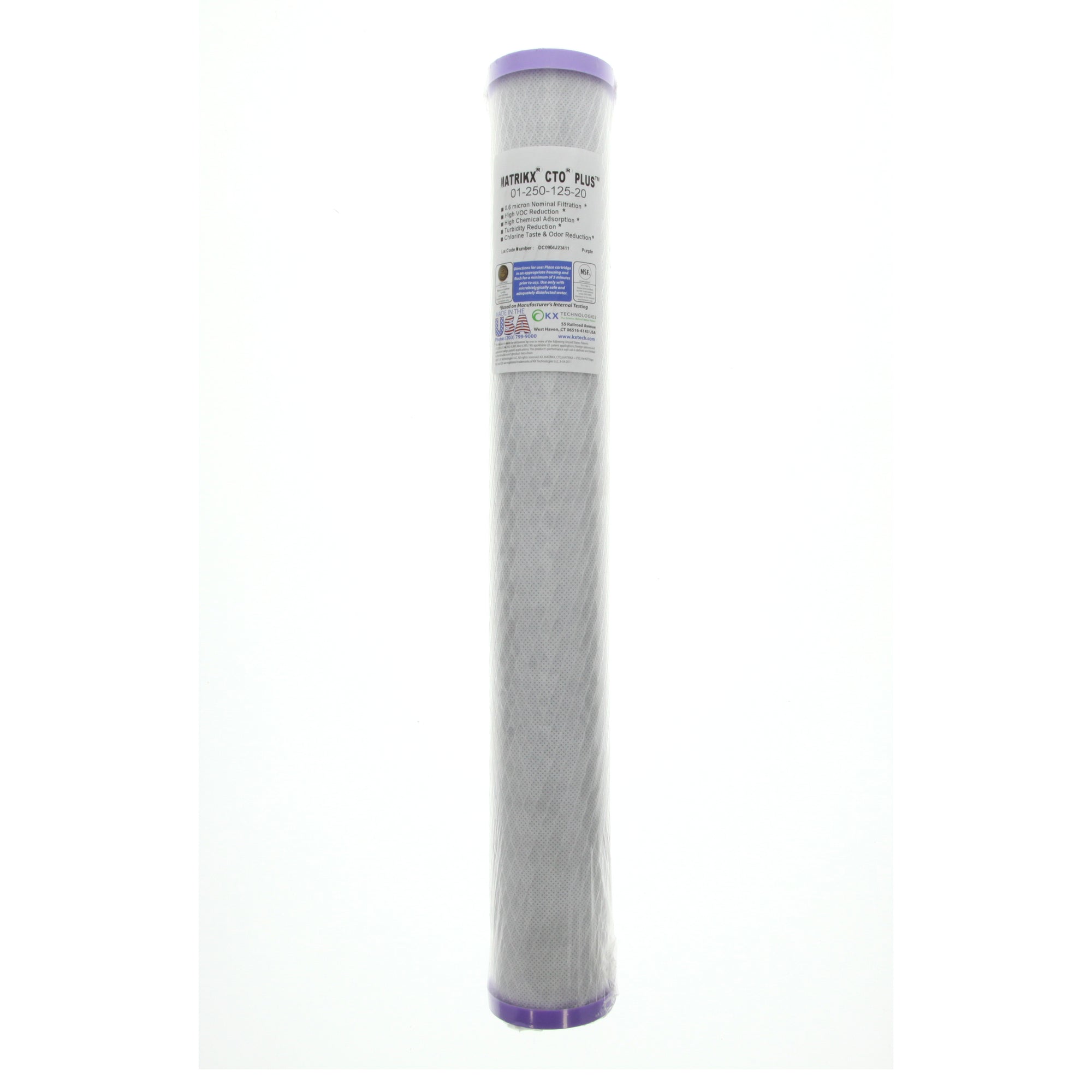 MATRIKX-1-20 KX Technologies MatrikX Whole House Filter Replacement Cartridge