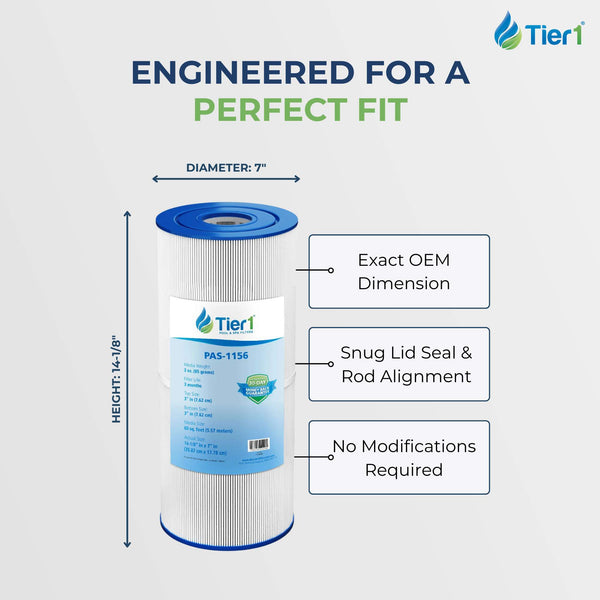Tier1 Pool Filter for Clean & Clear Plus 240 -Washable Trilobal Dirt-Lock Pleats - Pool and Spa Filters - 26.38 - DiscountFilterStore.com
