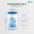 10 x 5-5/16 Inch Tier1 Brand Replacement Filter For FC-2401, 5CH-45, PFF50P4