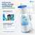 Tier1 Pool Filter for 17-2327, 100586, 33521 -Washable Trilobal Dirt-Lock Pleats