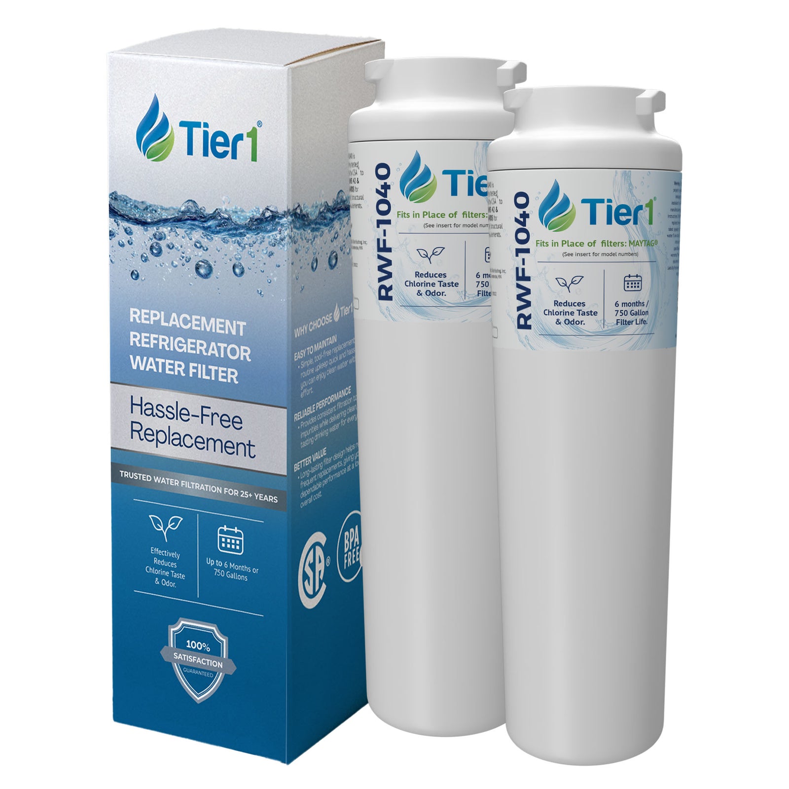 EDR4RXD1 EveryDrop UKF8001 Maytag Comparable Refrigerator Filter By Tier1