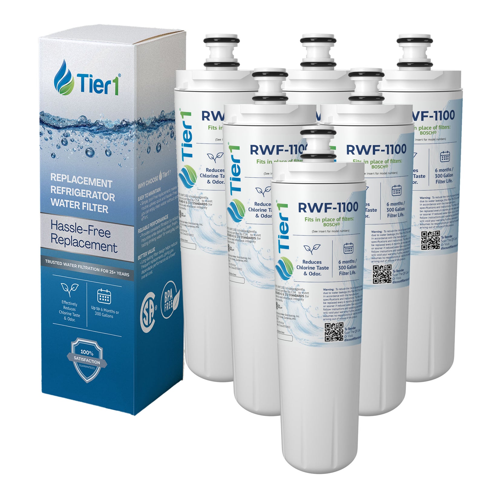 640565 /CS-52 Bosch Comparable Refrigerator Water Filter Replacement By Tier1