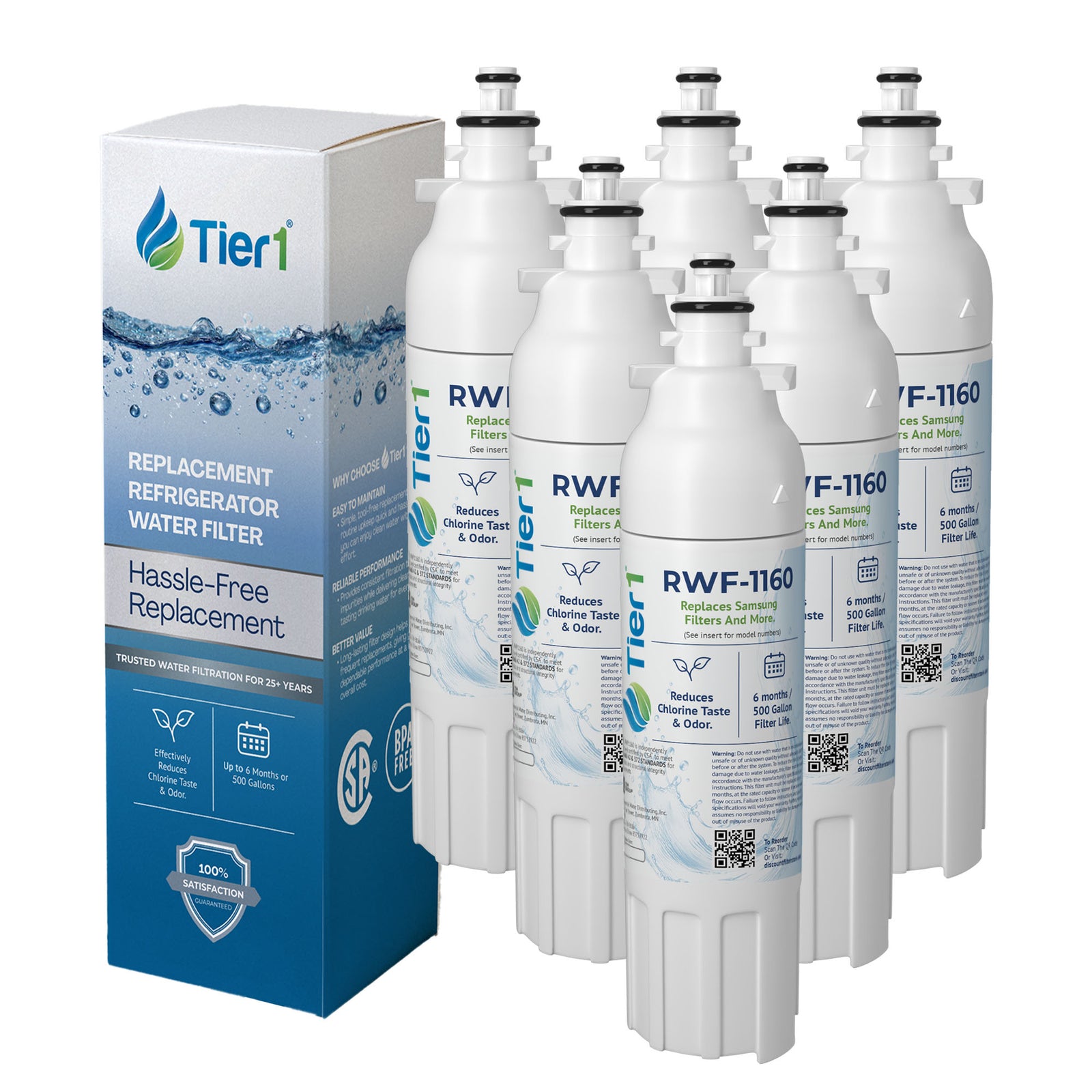LT800P LG Comparable Refrigerator Water Filter Replacement By Tier1