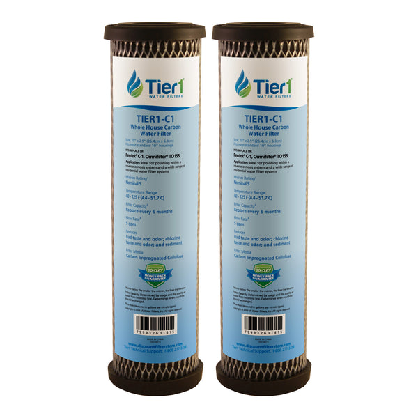 Pentek C1 Comparable Carbon Block Water Filter by Tier1