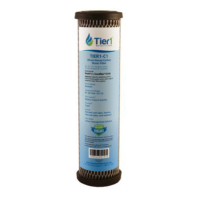 Pentek C1 Comparable Carbon Block Water Filter by Tier1