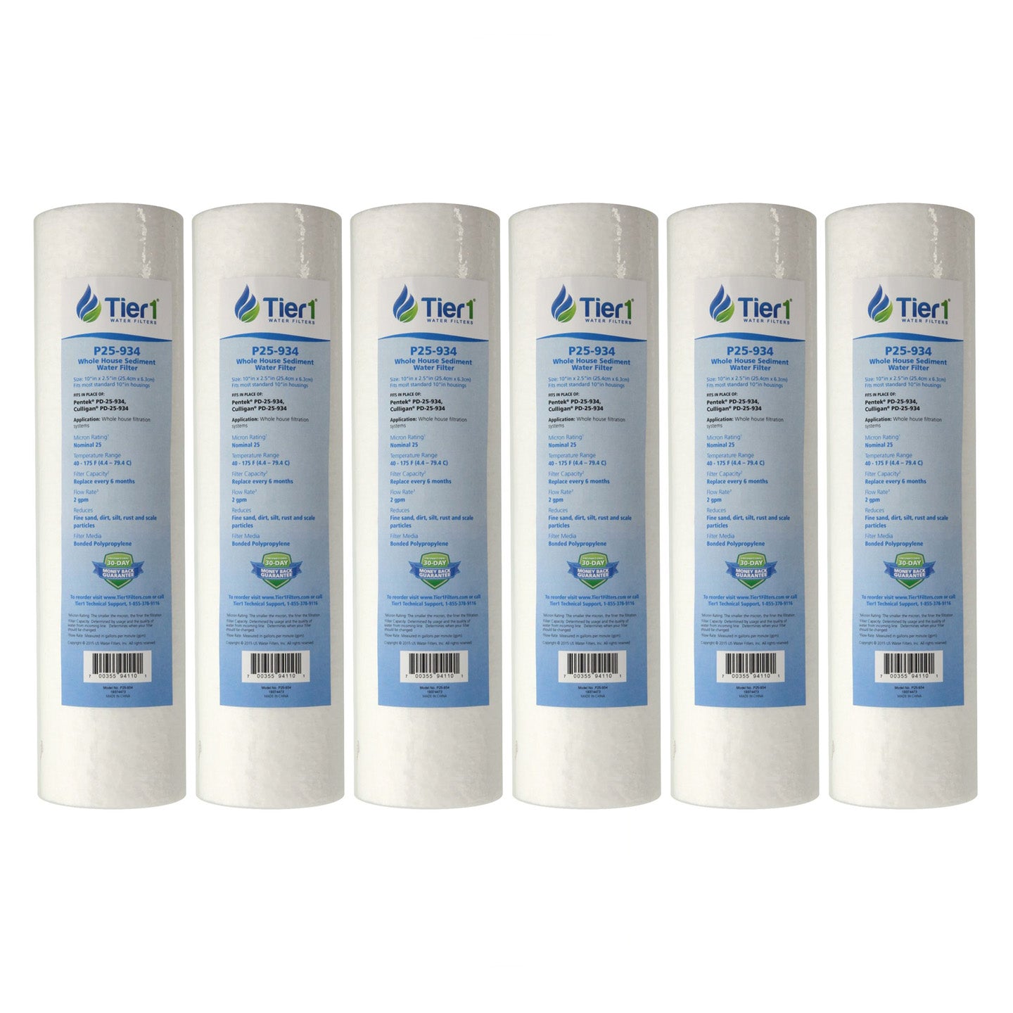 PD-25-934 Pentek Comparable Whole House Water Filter by Tier1 - DiscountFilterStore.com