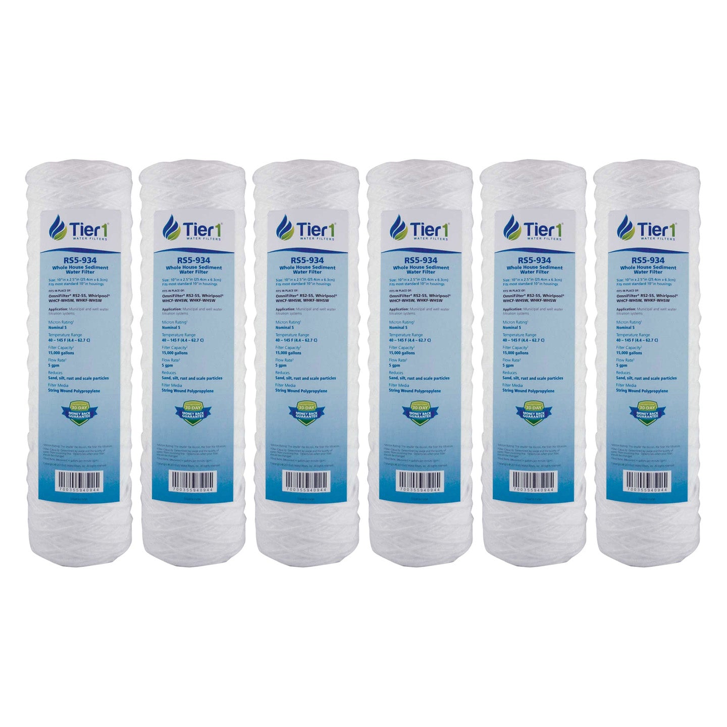 RS2SS OmniFilter Comparable Whole House Water Filter by Tier1 - DiscountFilterStore.com