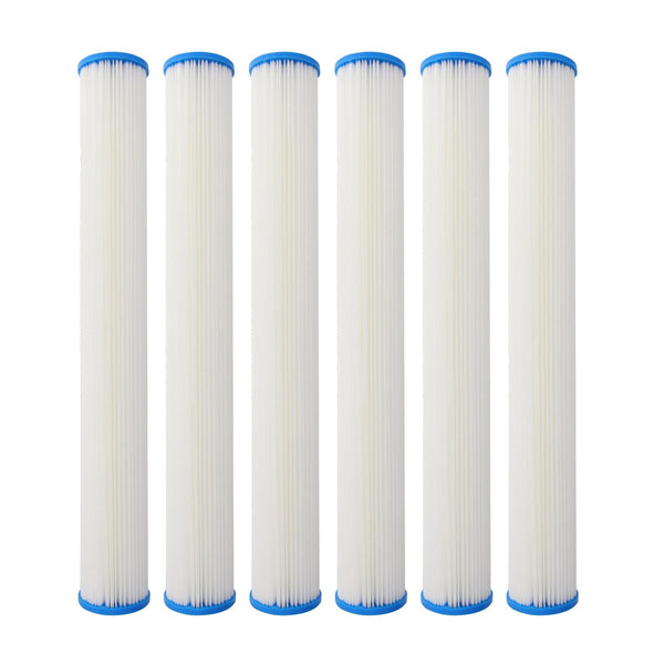 SPC-25-2020 Hydronix Comparable Pleated Sediment Water Filter by Tier1 - Whole House Cartridges - 13.05 - DiscountFilterStore.com