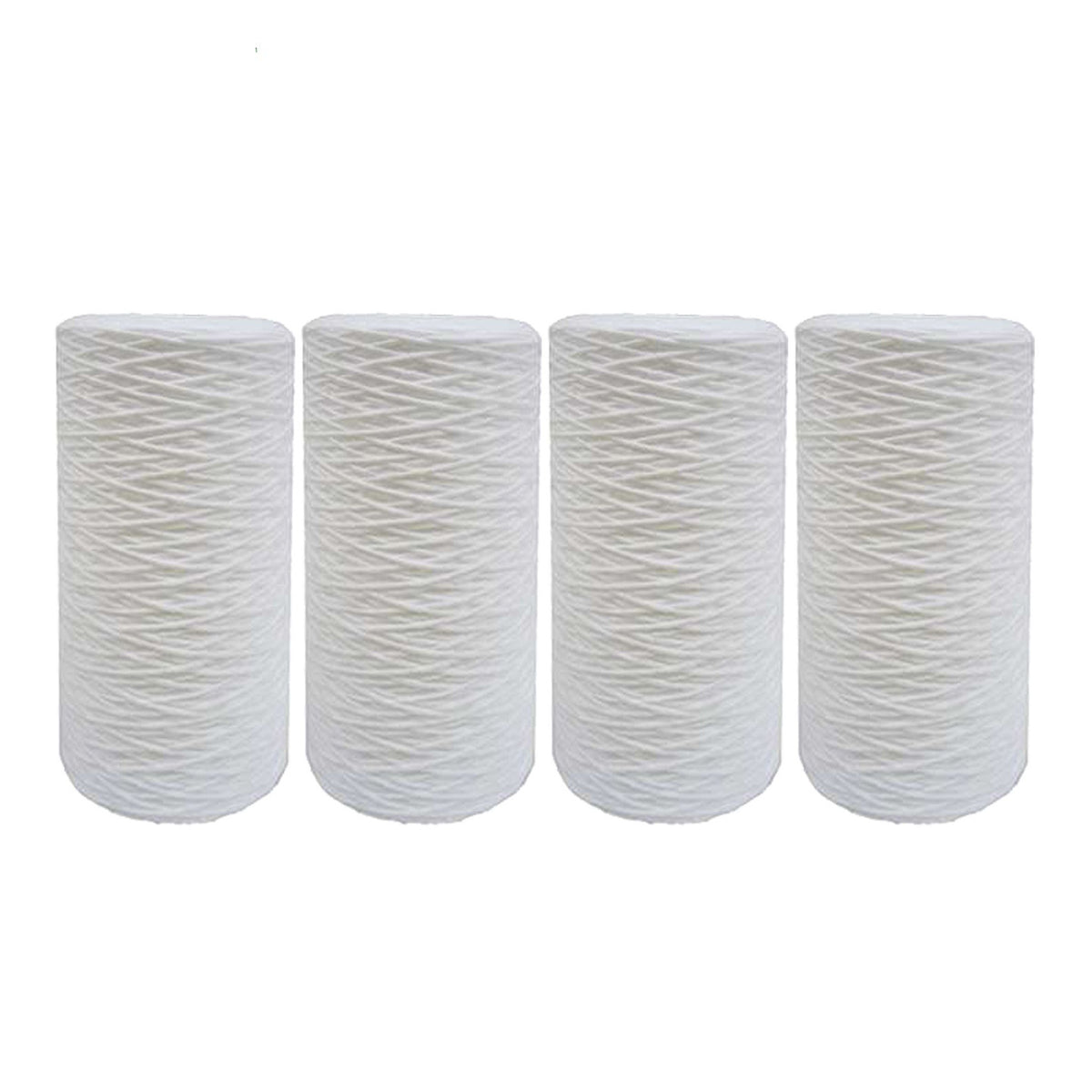 10 inch x 4.5 inch String-Wound Sediment Water Filter by Tier1 (5 Micron) - DiscountFilterStore.com