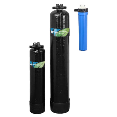 Tier1 Select Salt-Free Water Softener + 450,000 Gallon Carbon System - Whole House Systems - 889.94 - DiscountFilterStore.com