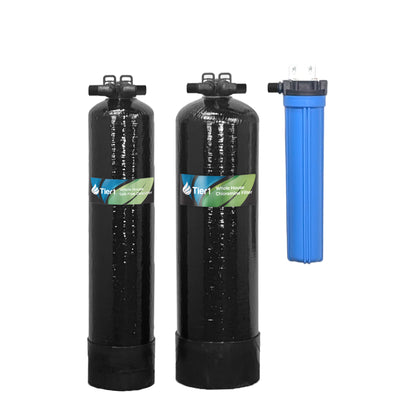 Tier1 Home Salt-Free Water Softener + 300,000 Gallon Carbon System - Whole House Systems - 679.06 - DiscountFilterStore.com
