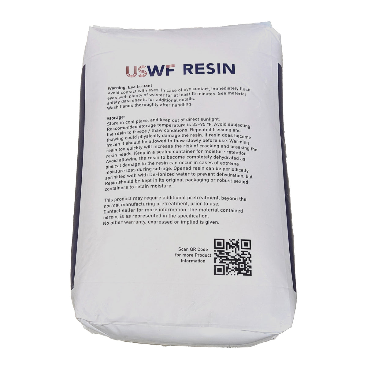 USWF 50 lbs. 1 cu. ft. Ion Exchange Water Softener Resin - DiscountFilterStore.com
