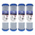 USWF Coconut Carbon Block Filter 0.5 Micron 10"x2.5" - DiscountFilterStore.com
