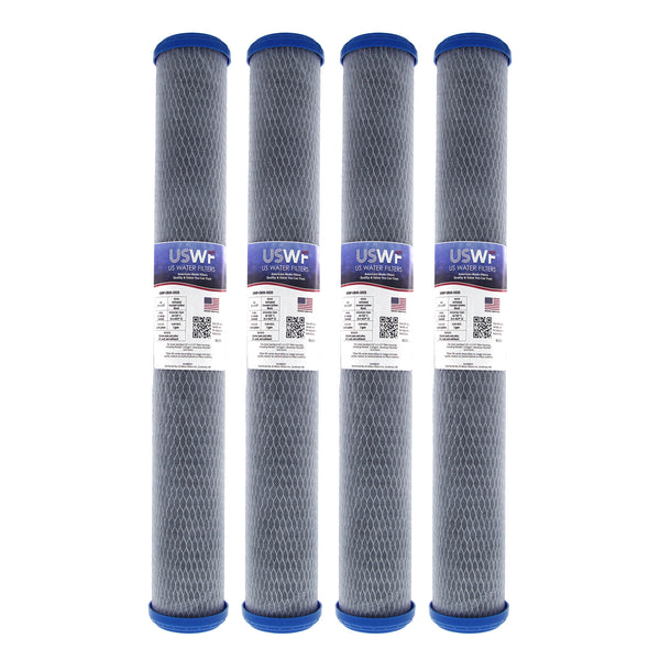 USWF Coconut Carbon Block Filter 0.5 Micron 20"x2.5" - Whole House Cartridges - 33.79 - DiscountFilterStore.com
