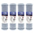 USWF Coconut Carbon Block Filter 5 Micron 10"x2.5" - DiscountFilterStore.com