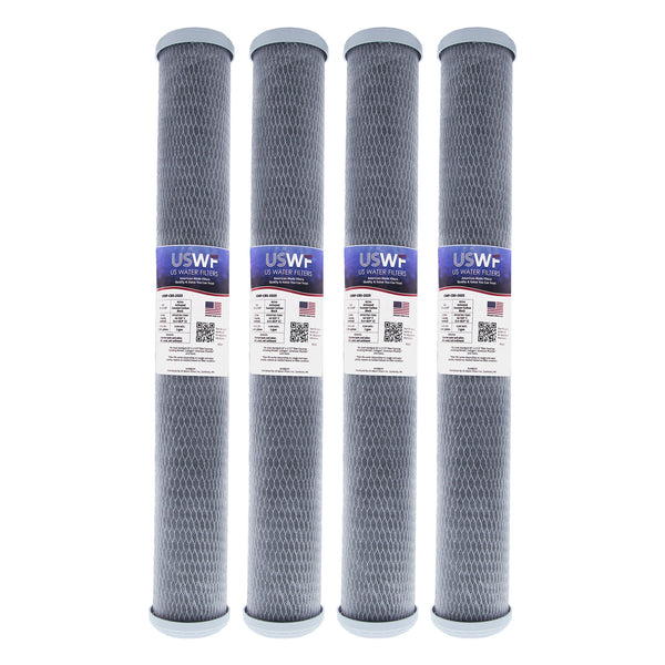 USWF Coconut Carbon Block Filter 5 Micron 20"x2.5" - Whole House Cartridges - 29.69 - DiscountFilterStore.com