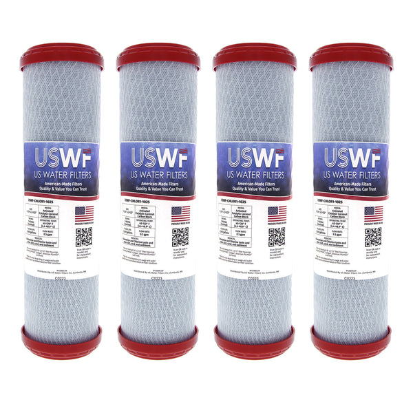 USWF Chloramine Reducing Filter Catalytic Carbon Block 1 Micron 10"x2.5" - Whole House Cartridges - 43.42 - DiscountFilterStore.com